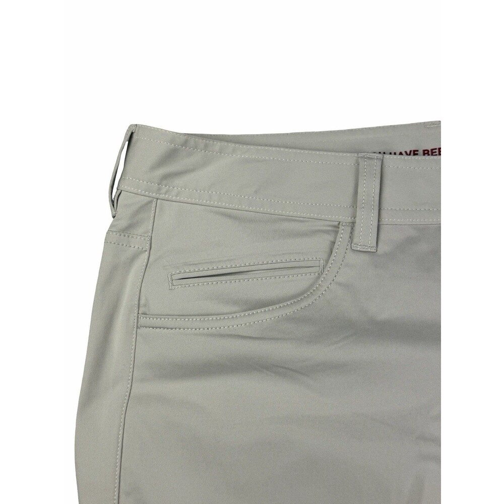 Rhone Mens Commuter Pants Size 36x32 Slim Straight Gray Performance Tech